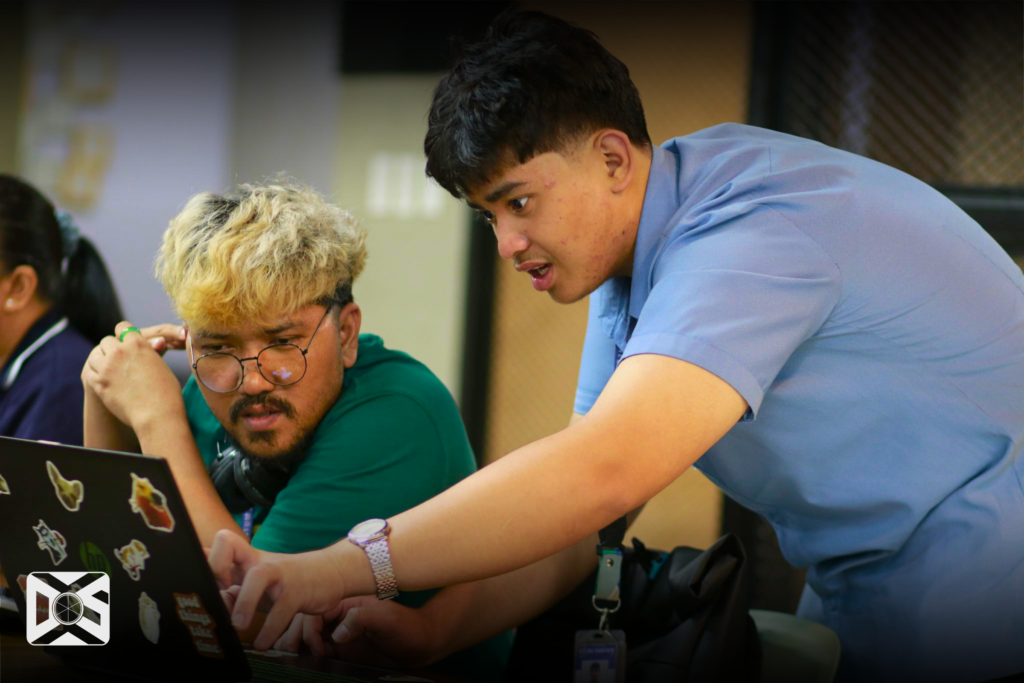 NU Fairview SHS student consulting Datum One Surveys CAD operator